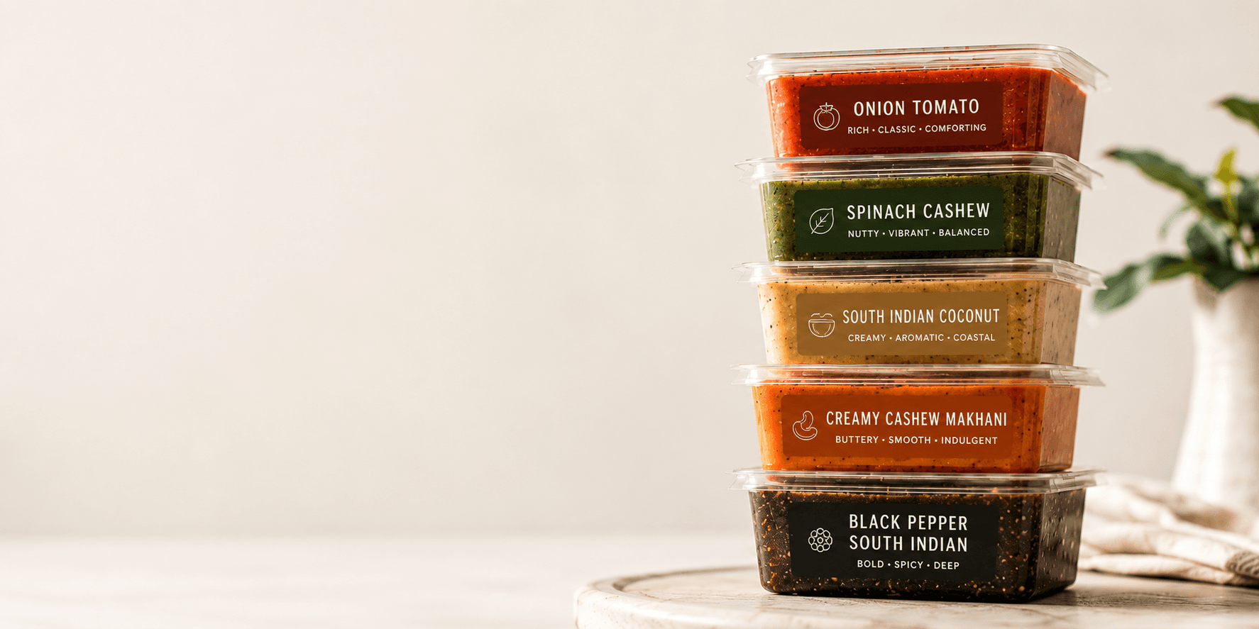 The Base Chef flavor bases and packaging